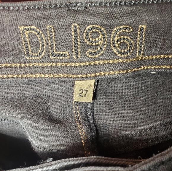 DL1961 Florence Insta Sculpt Distressed Black Jean - Picture 10 of 16